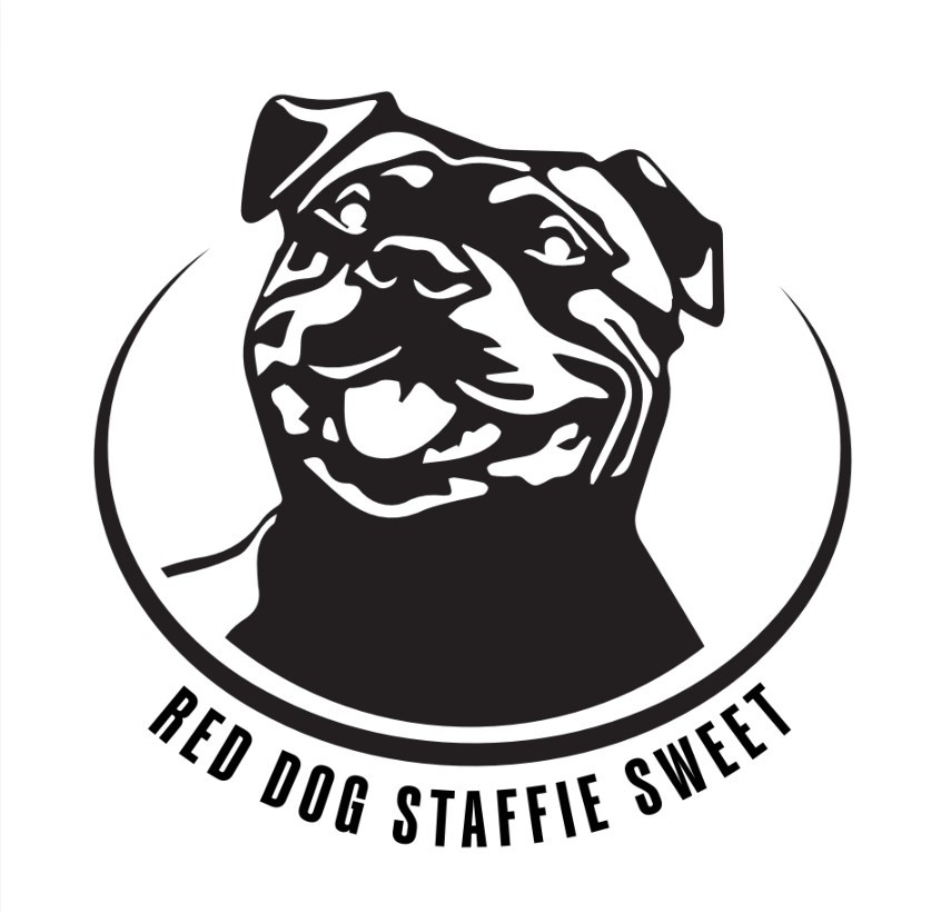 Des Red Dog Staffie Sweet